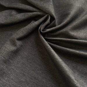 Джинс щільний котоновий,  стрейч чорний