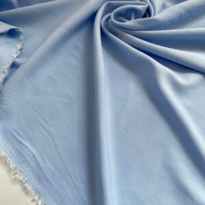 Штапель стрейч полірований, колір блакитний