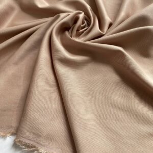 Штапель стрейч полірований, колір бежевий