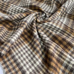 Щільна клітинка з ворсом корічнево молочна, дрібна